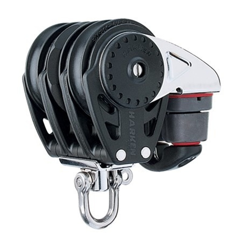 Harken 57mm Triple Carbo Ratchamatic w/ Cam Cleat