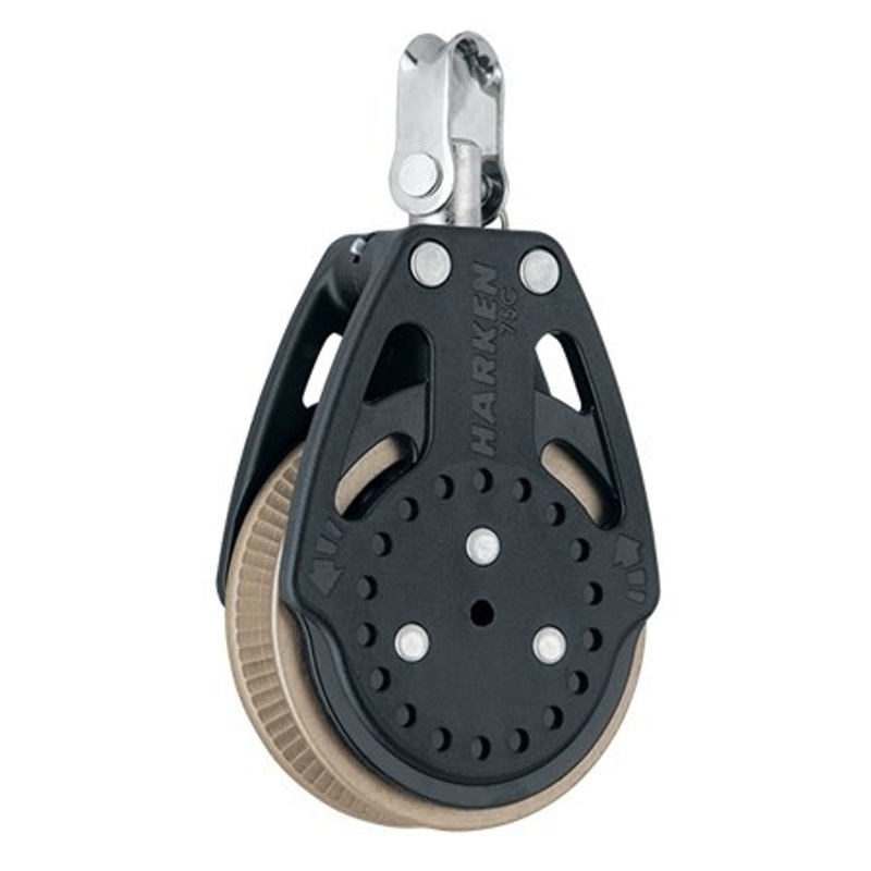 Harken 75mm Ratchamatic Block – Swivel, 1.5x Grip