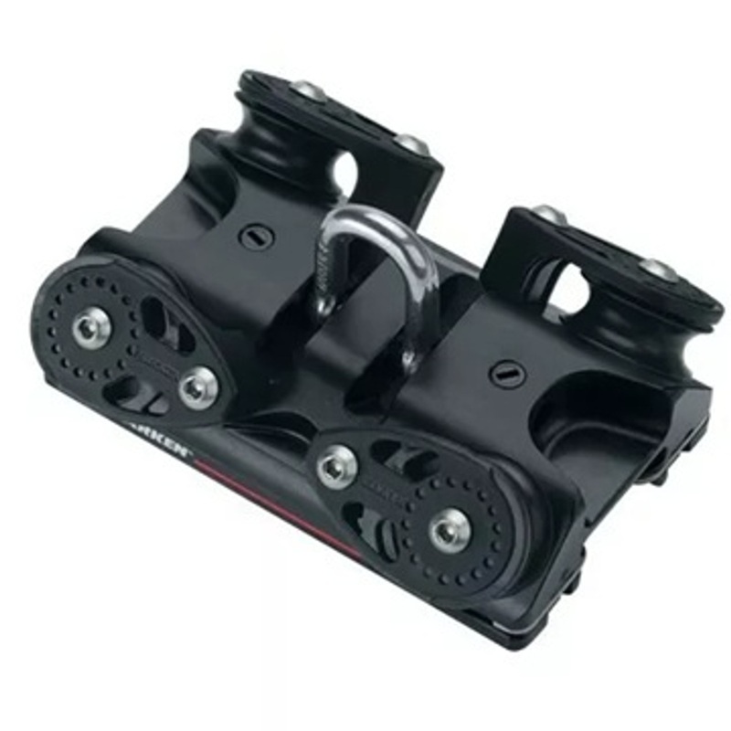 Harken BB 32mm CB Traveler Car w/ Shackle and 4:1 Controls