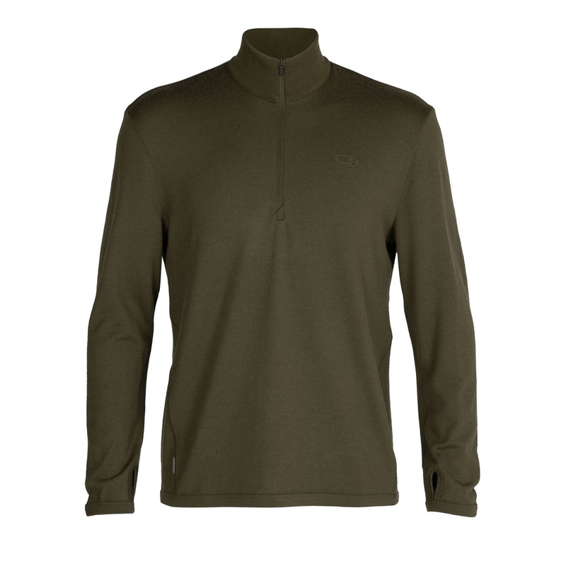 Icebreaker Merino Original Long Sleeve Half Zip Top – Men
