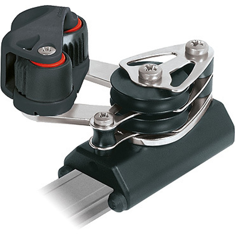 Ronstan Series 26 Control End Double Sheave & Becket Cleat