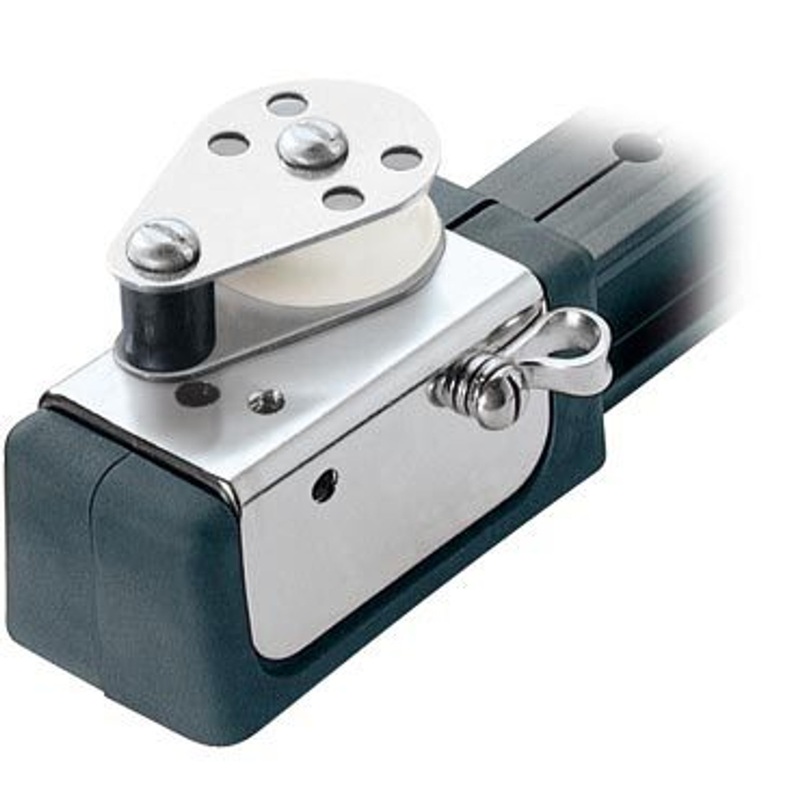 Ronstan Series 32 I-Beam Control End, Single Sheave, Becket