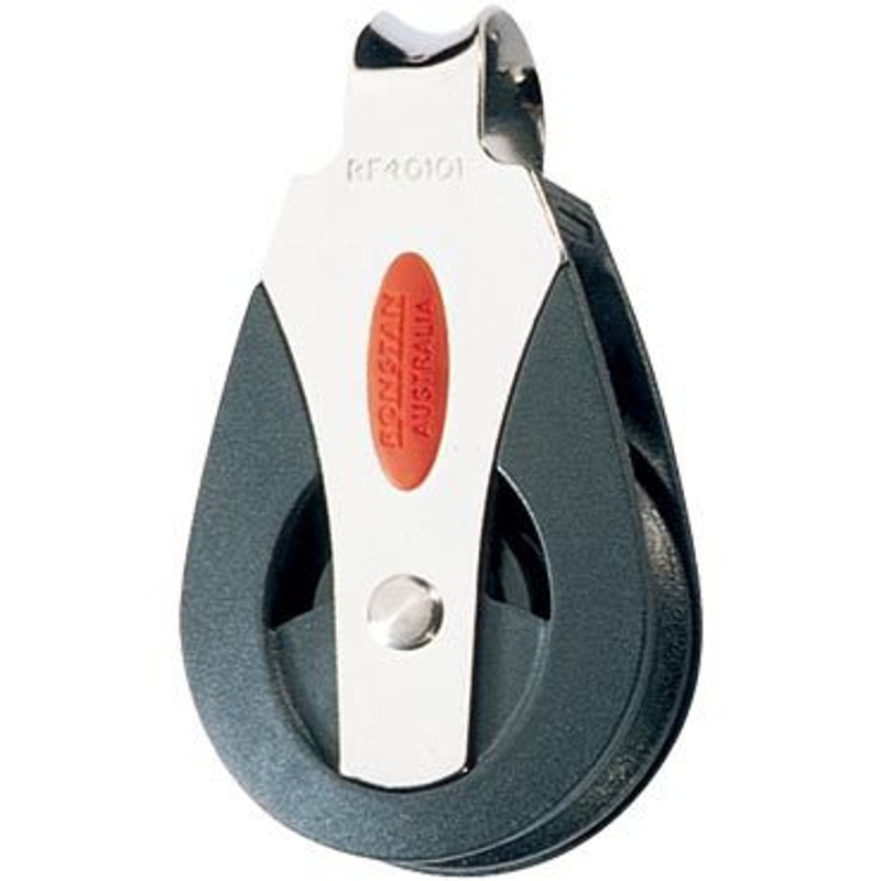 Ronstan Series 40 Ball Bearing Block, Single, Loop Top
