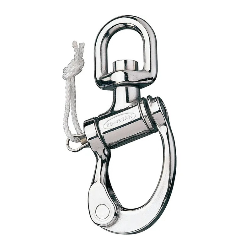 Ronstan Swiveling Small Bail Trunion Snap Shackle 150mm