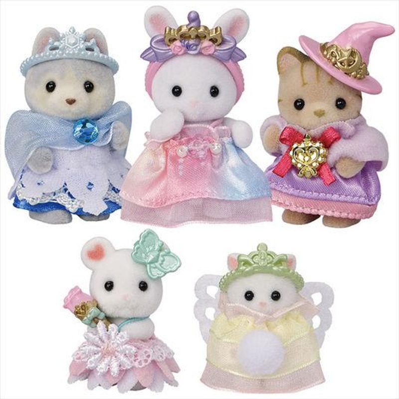 Epoch Everlasting Calico Critters Royal Princess Set