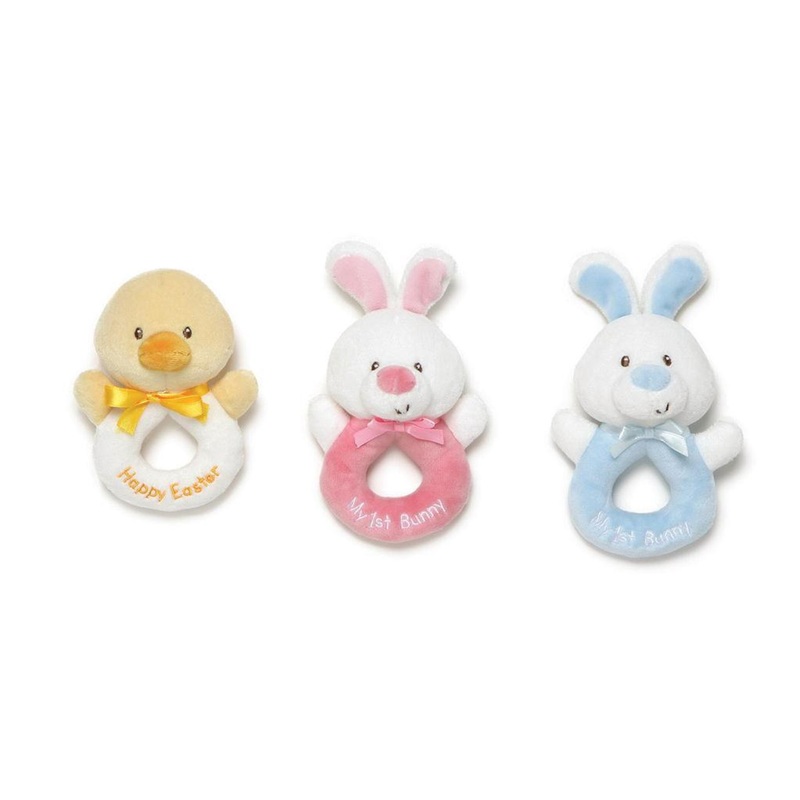 Gund Plush Ring Rattle