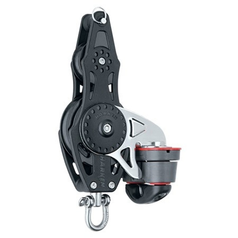 Harken 57mm Carbo Fiddle w/ Cam Cleat & Becket