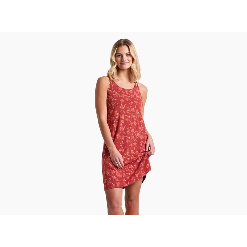 Kuhl Lyra Krossbak Dress – Scarlet Print