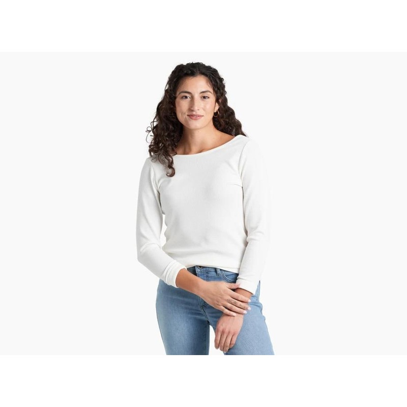 Kuhl Remi Top Long Sleeve – White