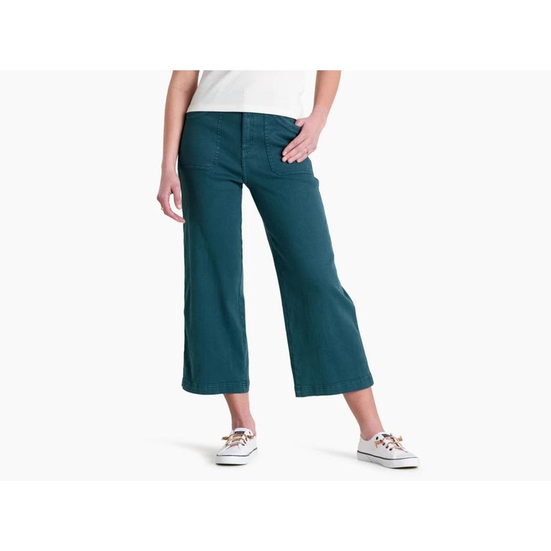 Kuhl Seaboard Wide-Leg Crop – Everglade