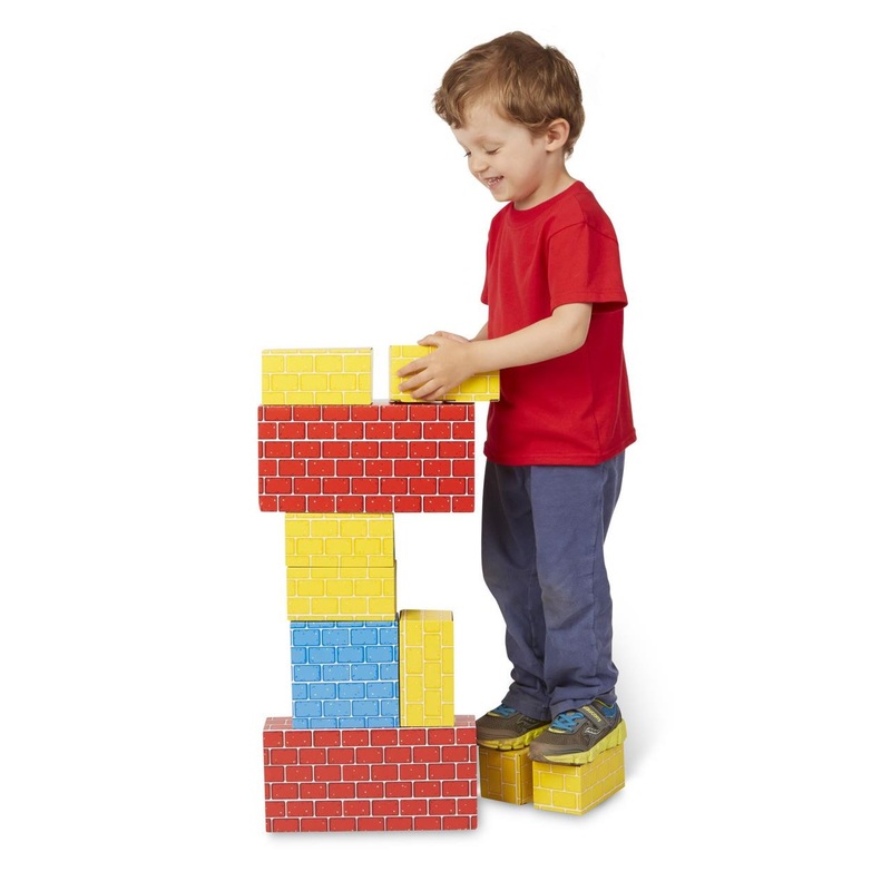 Mellissa & Doug Melissa & Doug Jumbo Cardboard Blocks – 24 Piece