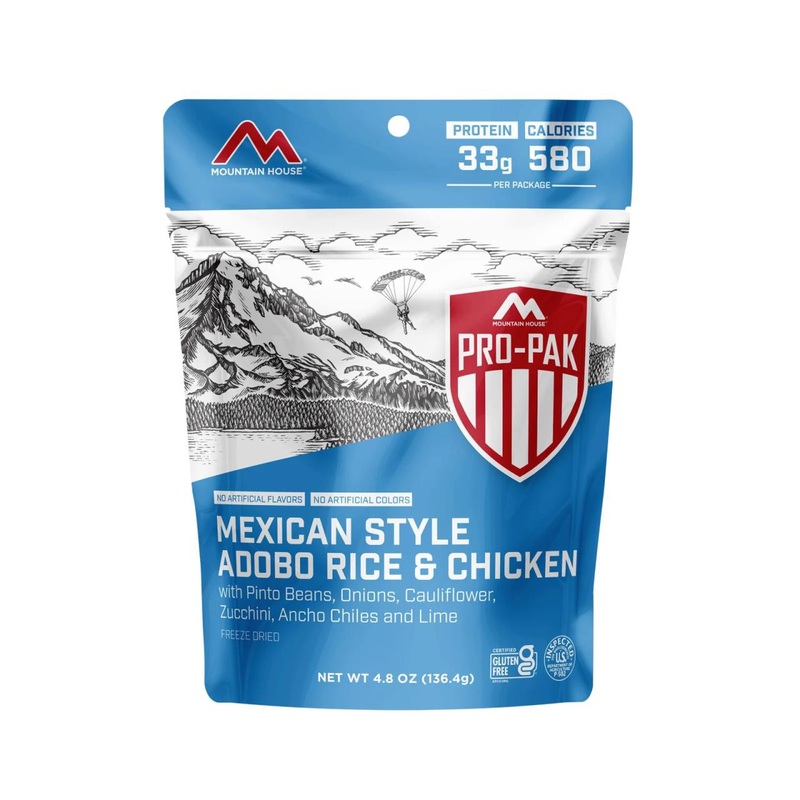 Oregon Freeze Dry In Mexican-Style Adobo Rice & Chicken – Pro-Pak
