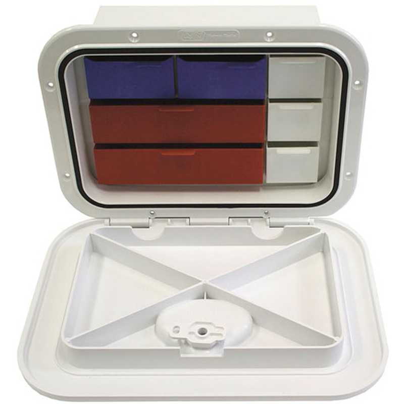 RWB Deluxe Tackle Box & Hatch