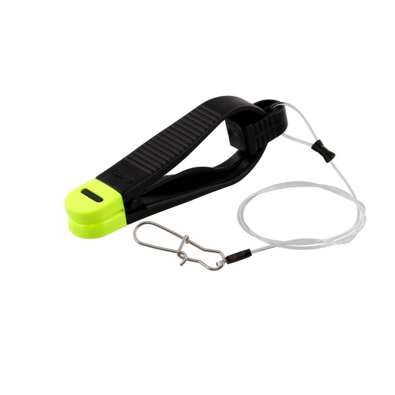 Scotty Fishing Power Grip Plus with Cannonball Snap and Heavy 18″ Leader