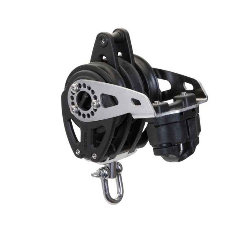Selden Manual Ratchet Block MRB60 Triple, Becket-Cam
