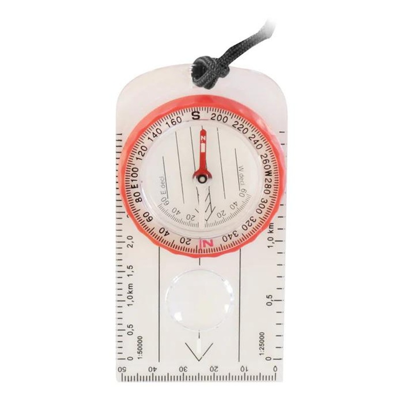 Survive Outdoors Longer (sol) Deluxe Map Compass – Glow in the Dark