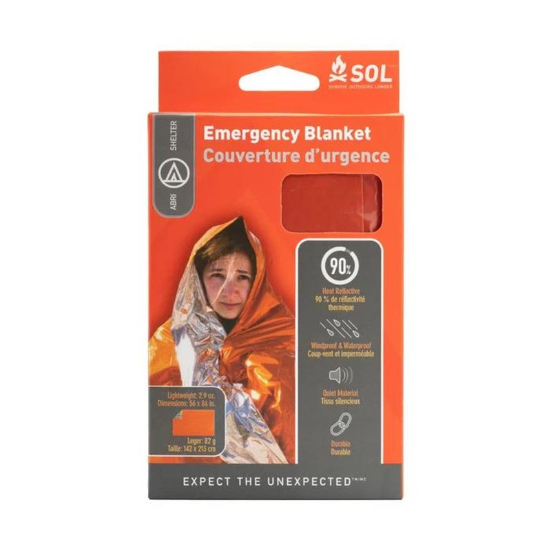Survive Outdoors Longer (sol) Emergency Blanket