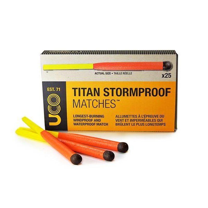Uco Titan Stormproof Matches – 25 Count