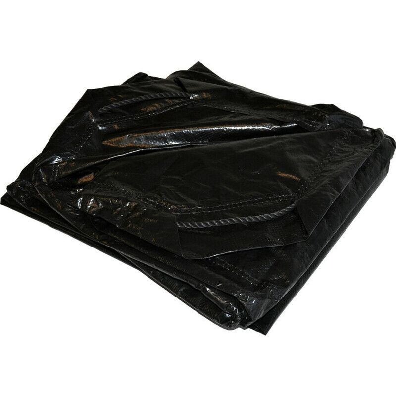 Foremost Tarp Comp 9×9 Black Drawstring Tarp