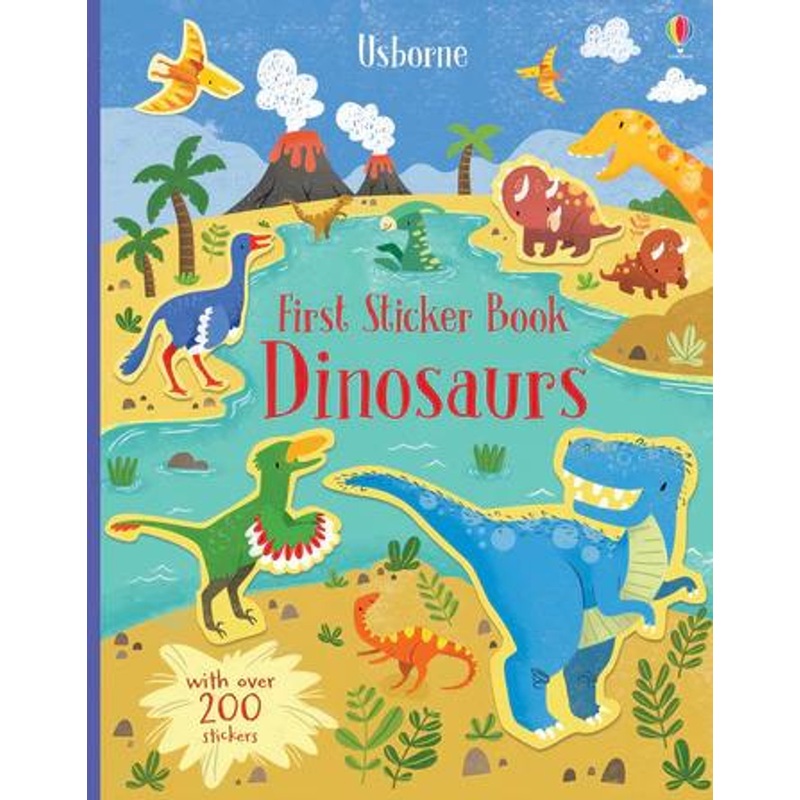 Harper Collins First Sticker Book Dinosaurs