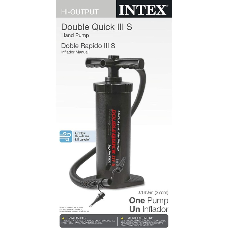 Intex Recreation Double Quick Hand Pump