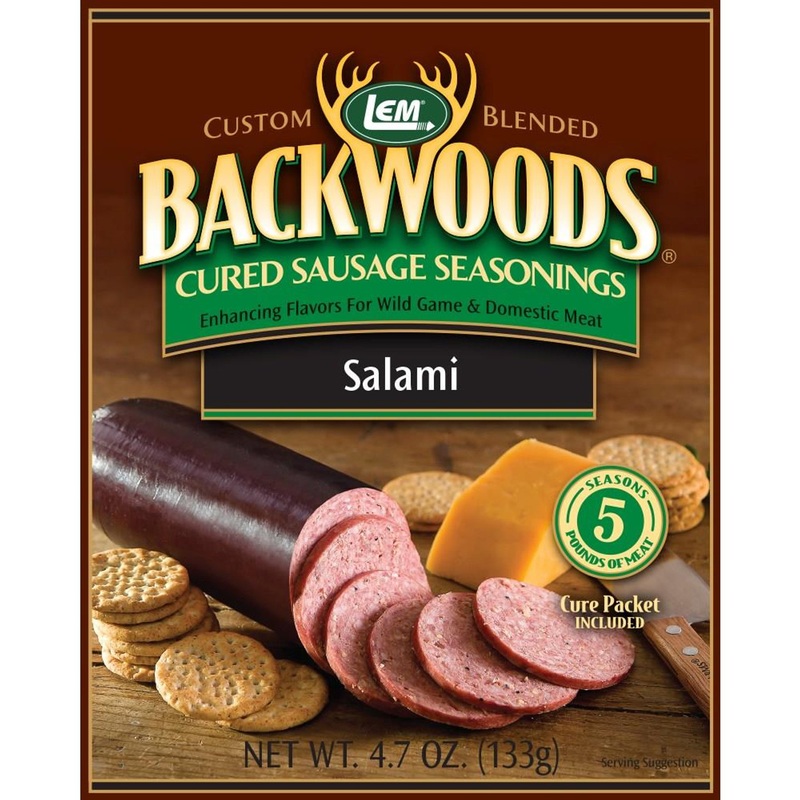 Lem Backwoods Salami Cured Sausage Seasoning – 5lbs