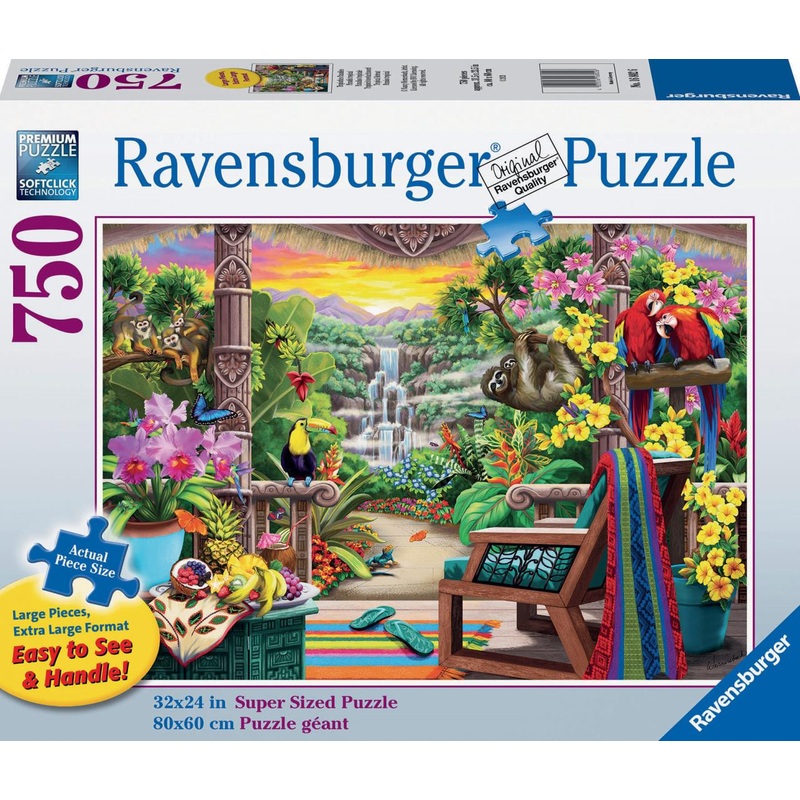 Ravensburger Tropical Retreat 750PC Puzzle