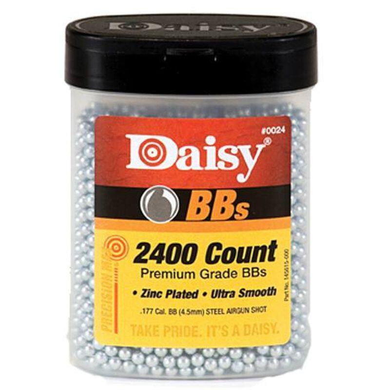 Daisy Premium Grade Ammunition Zinc Plated BBs