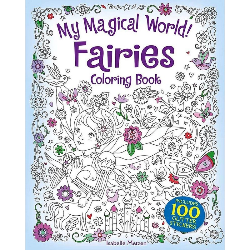 Dover Publications My Magical World Fairies Coloring Book