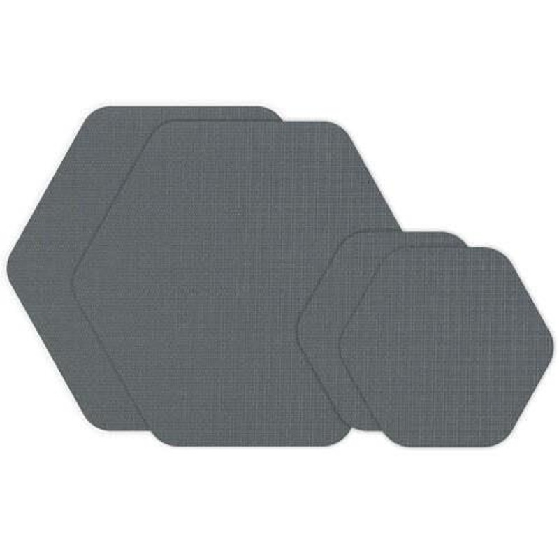 Gear Aid Inc. Tenacious Tape Hex Patches – Gray