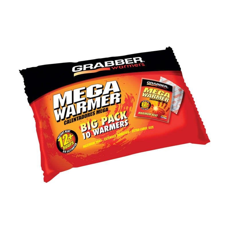 Grabber Mega Hand Warmer 10 Pack