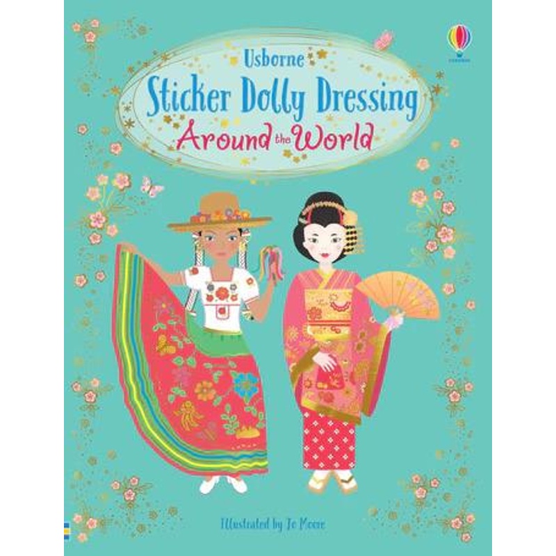 Harper Collins Sticker Dolly Dressing Around The World