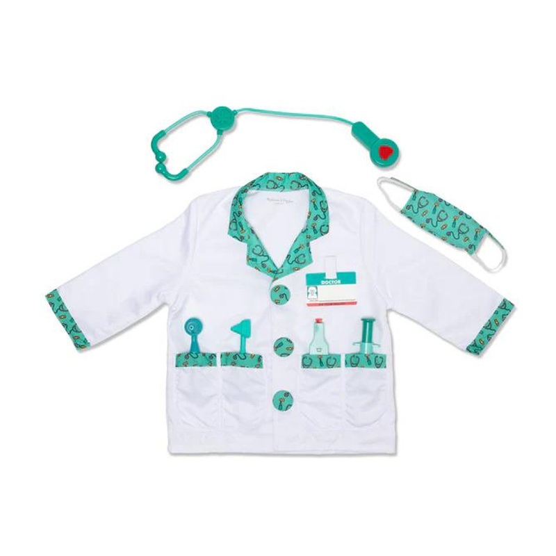 Mellissa & Doug Doctor Costume Role Play Set
