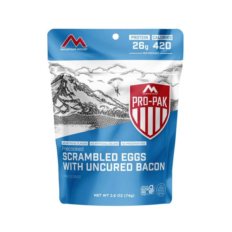Oregon Freeze Dry In Scrambled Eggs & Uncured Bacon Pro-Pak