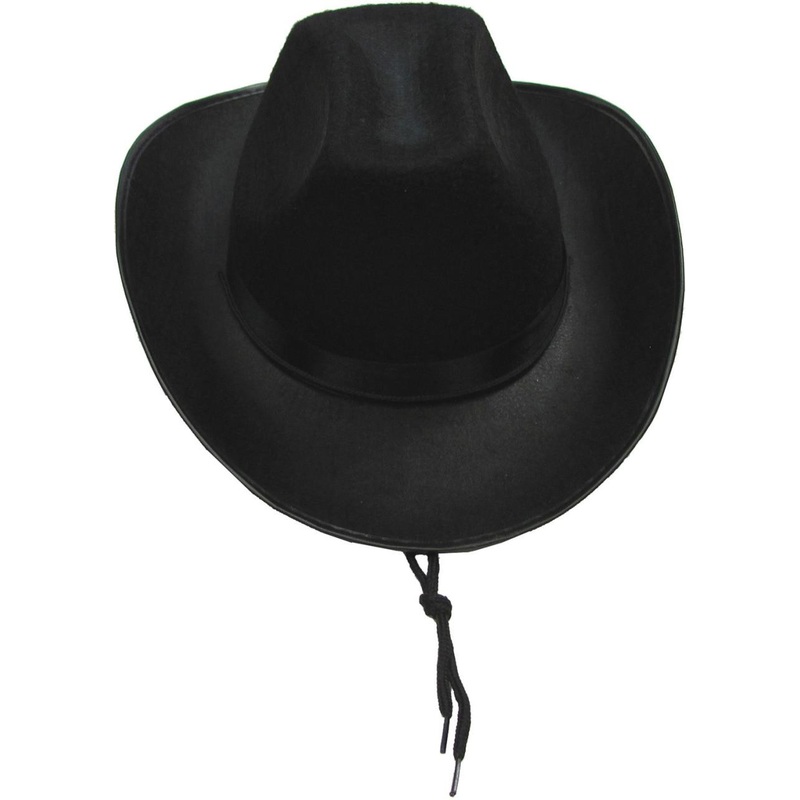 Parris Manufacturing Black Cowboy Hat