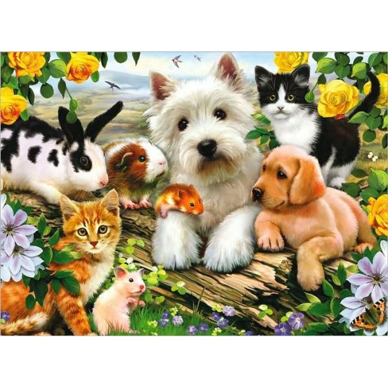 Ravensburger  Happy Animal Buddies 300pc Puzzle