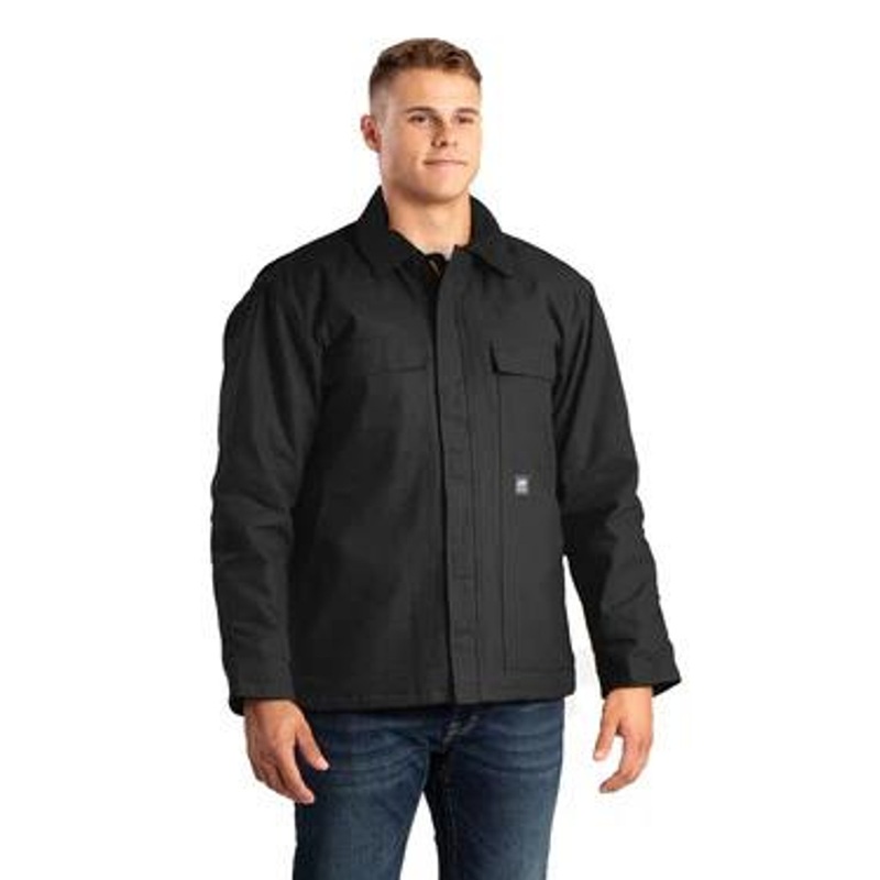 Berne Apparel Heritage Duck Chore Coat – Black