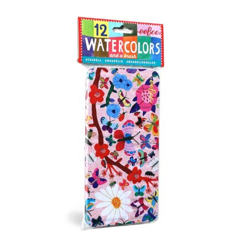 Eeboo Butterflies Watercolors