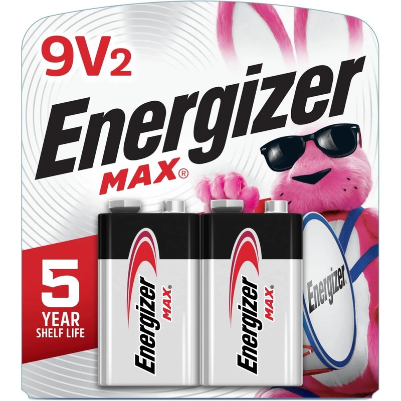 Energizer Batteries Max 9v 2pk