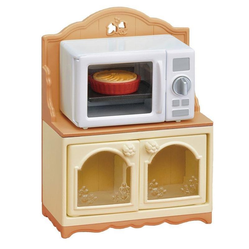 Epoch Everlasting Calico Critters Microwave Cabinet