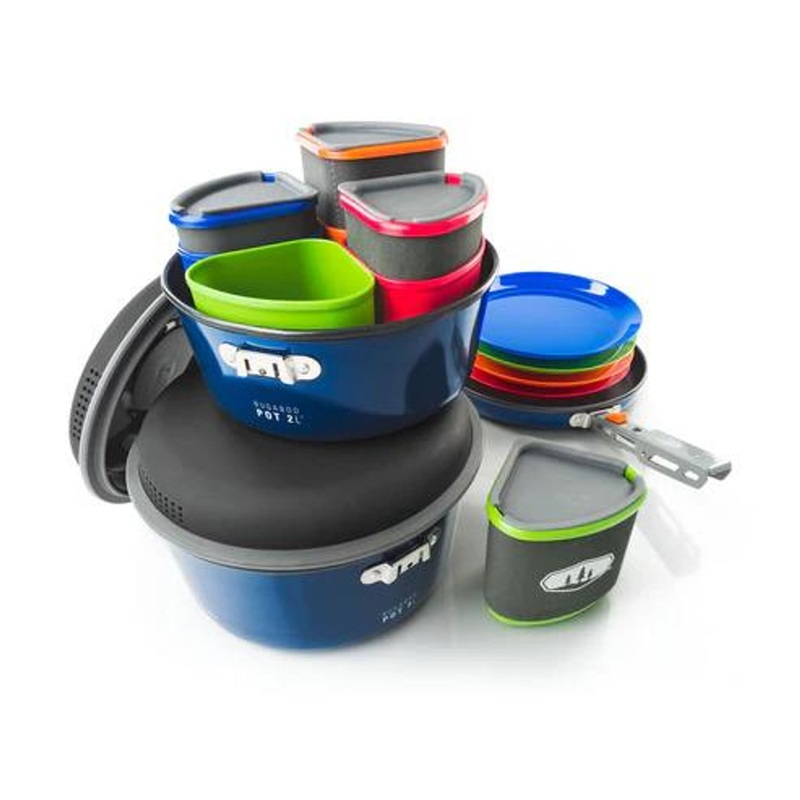 Gsi Outdoors Bugaboo Ceramic Camper Cookset – 4 Person