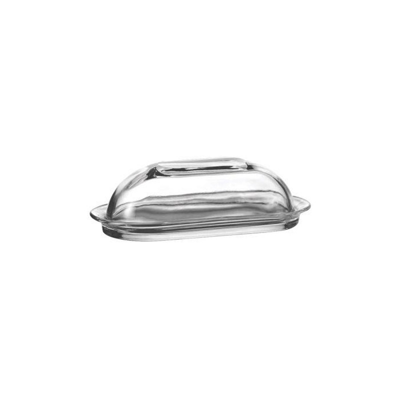 Harold Import Comp Anchor Glass Butter Dish with Cover
