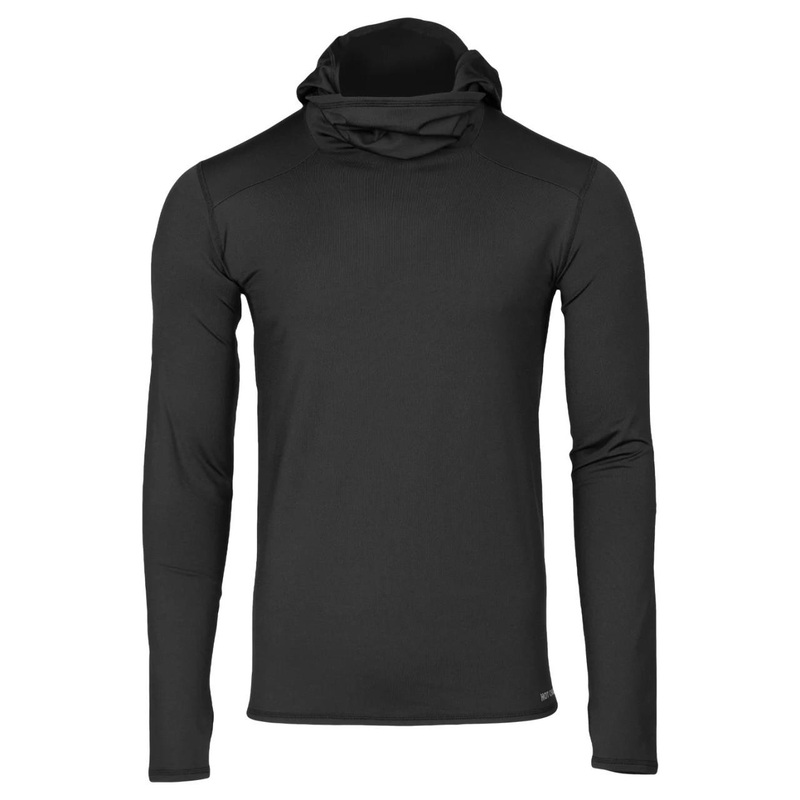 Hot Chillys Mens Balaclava Hoodie – Black