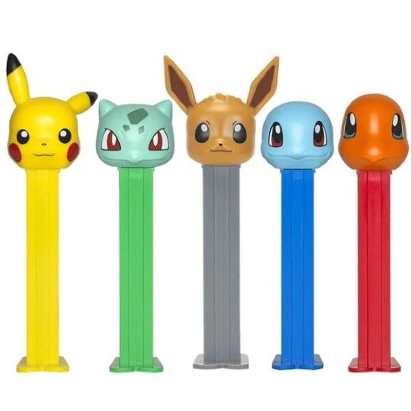 Pez Candy Assorted Pokemon Characters