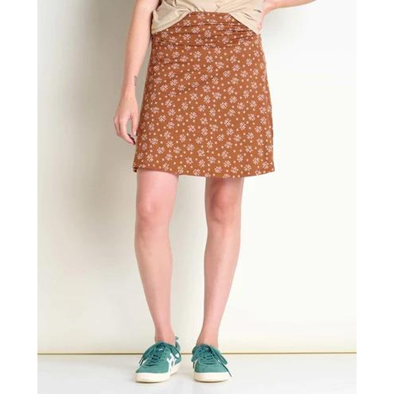 Toad & Co. Chaka Skirt – Fawn Polka Dot
