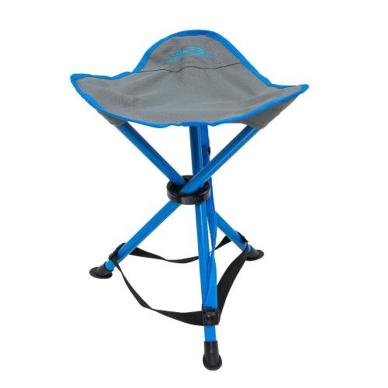 Alps Mountaineering Tri-Leg Stool – Gray/Ocean