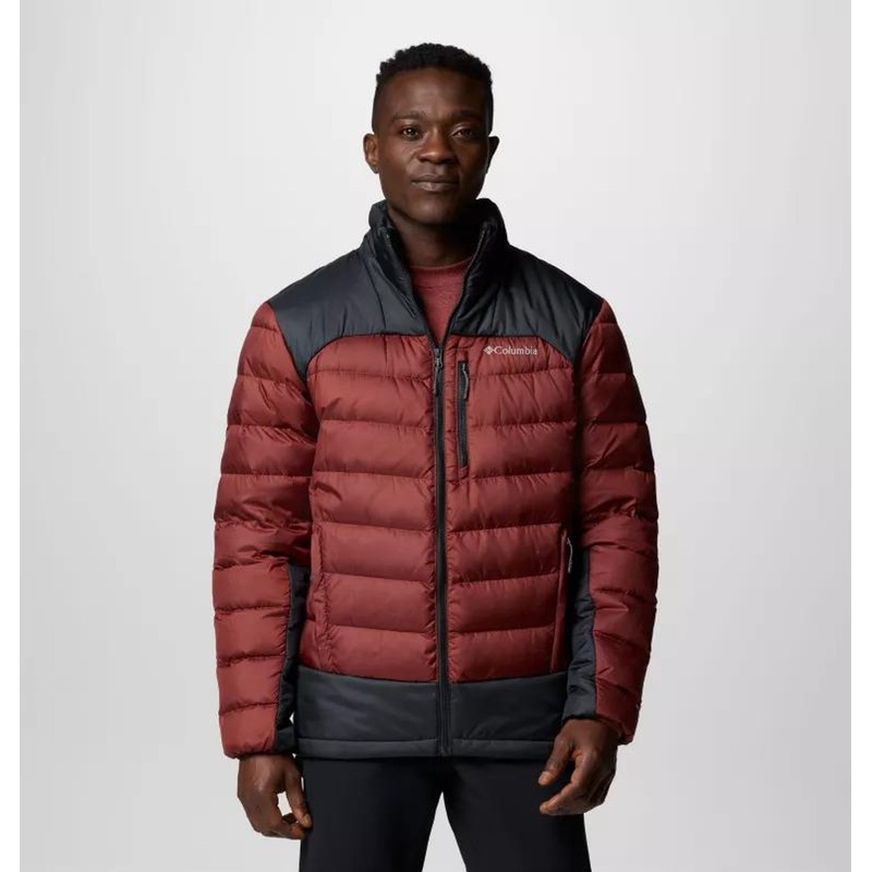 Columbia Sports Wear Men’s Autumn Park II Down Jacket – Spice/Black