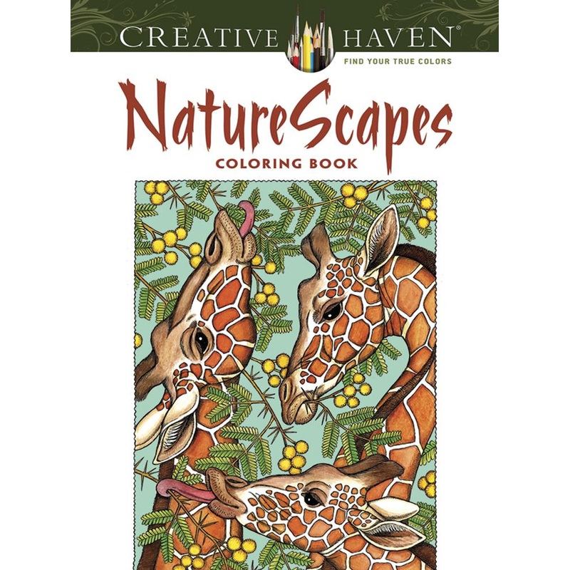 Dover Publications Nature Scapes Coloring Book