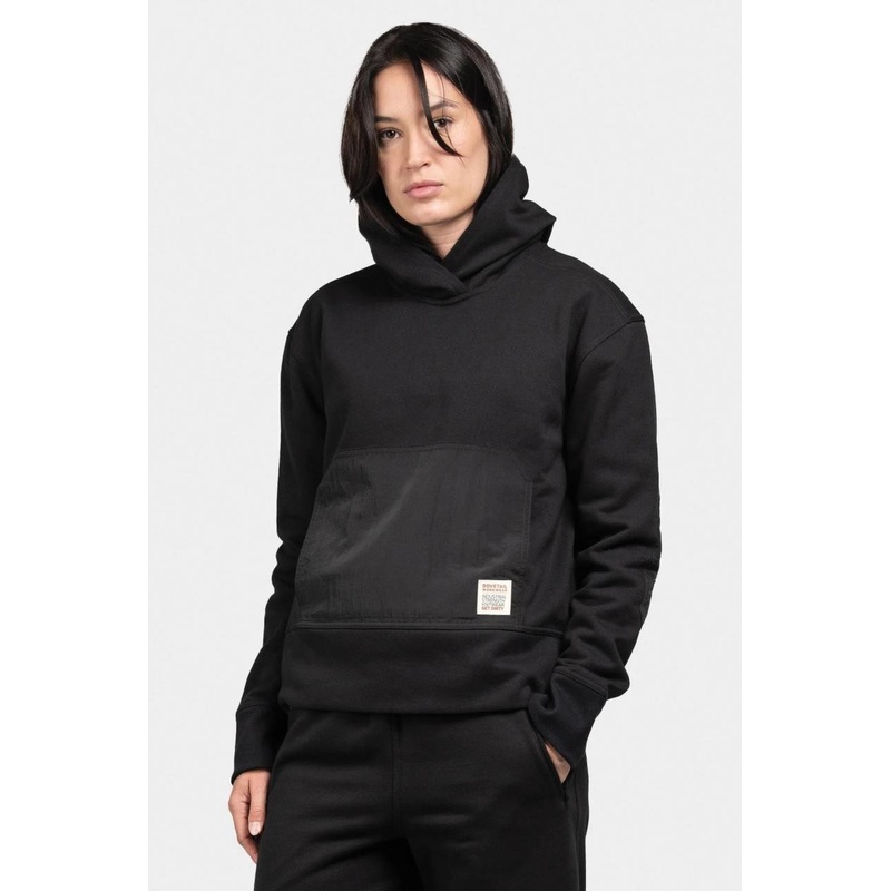 Dovetail Flagger Fleece Hoodie – Black