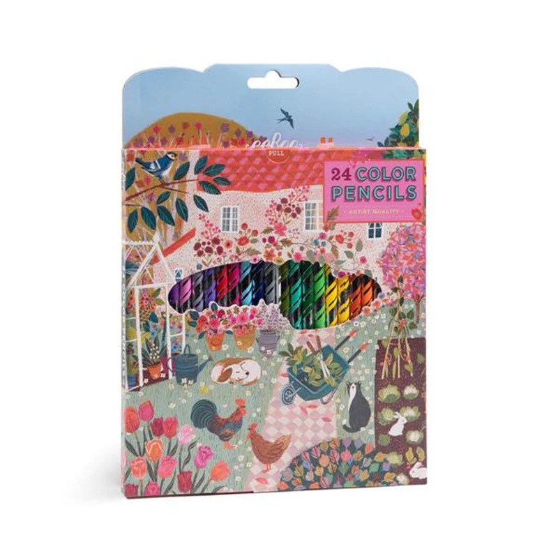 Eeboo English Cottage Colored Pencils 24 pack